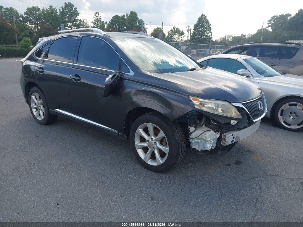 2010 LEXUS RX 350 2T2ZK1BA5AC036170