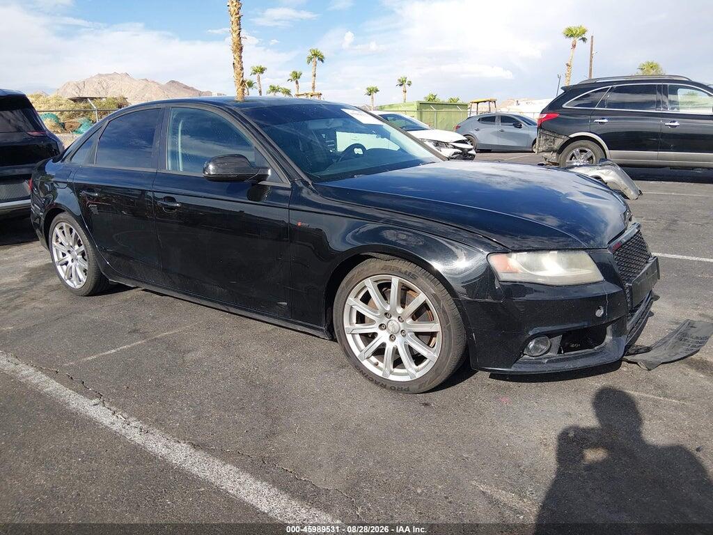 2010 AUDI A4 WAUAFAFL6AN063048