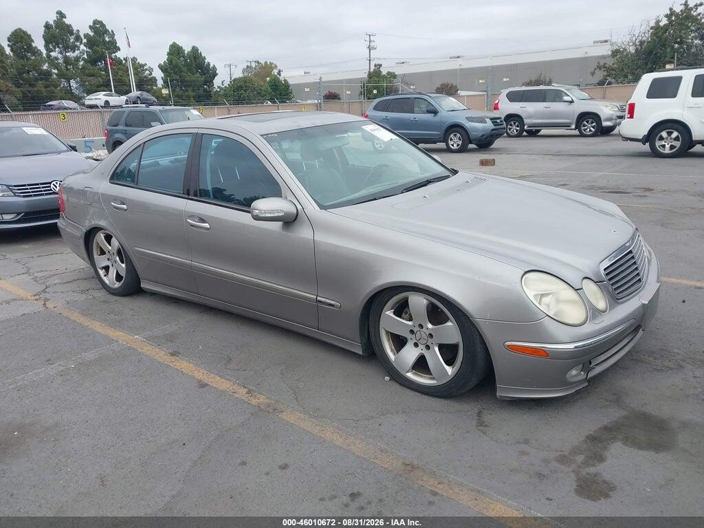 2003 MERCEDES-BENZ E 500 WDBUF70J13A145823
