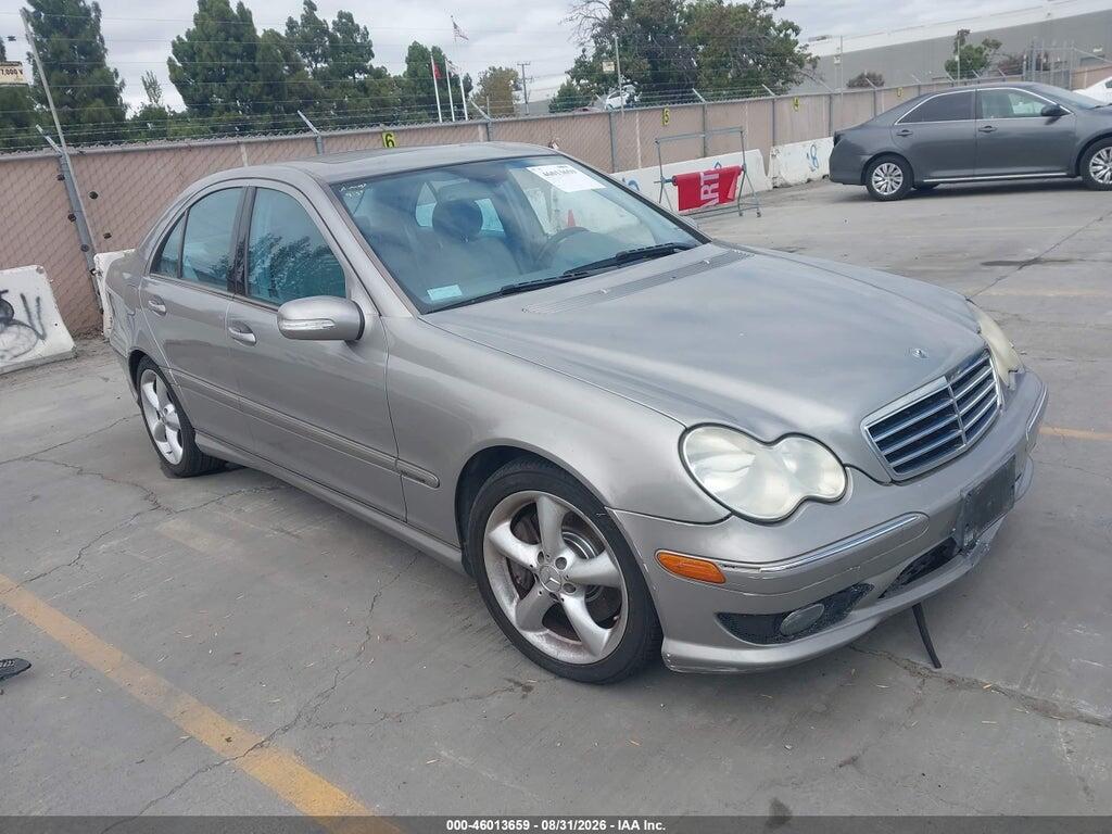2005 MERCEDES-BENZ C 230 WDBRF40J15F721131
