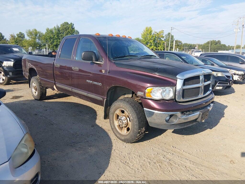 2005 DODGE RAM 2500 3D7KS28DX5G819922
