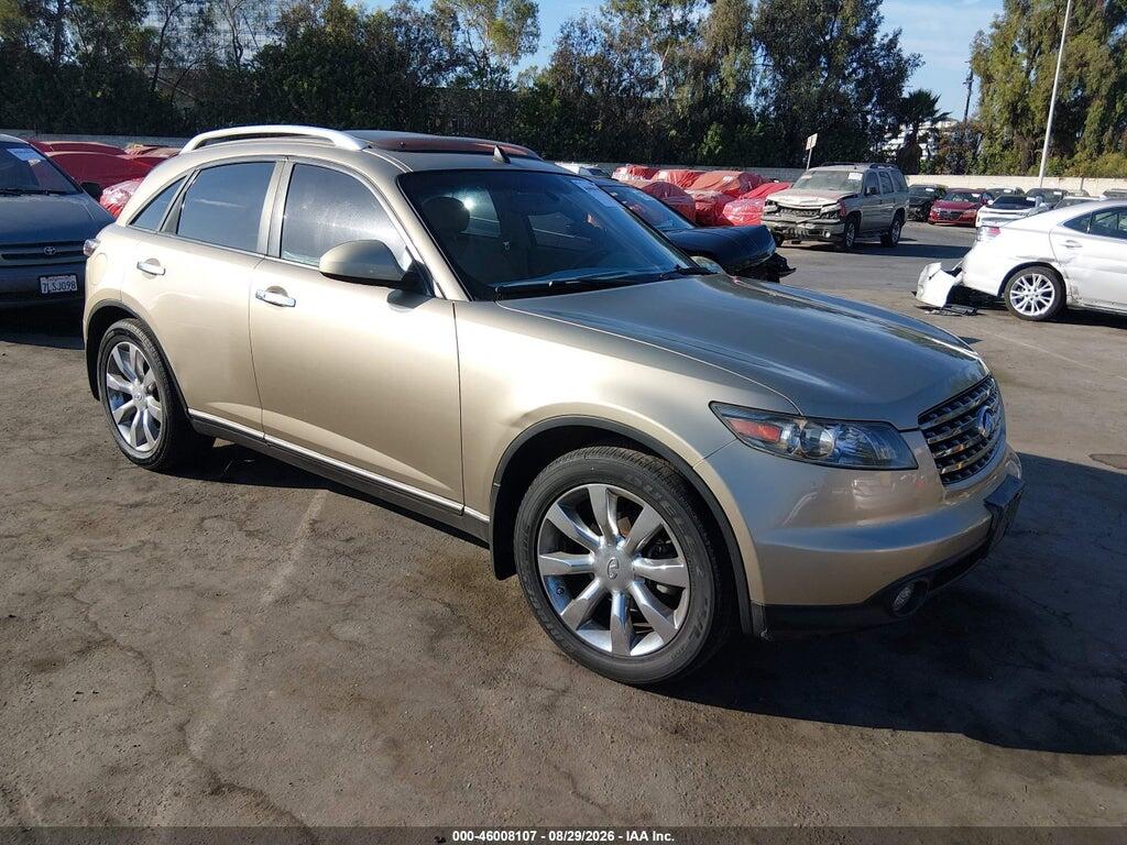 2005 INFINITI FX35 JNRAS08W45X208047