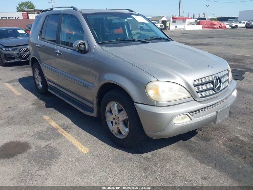 4JGAB75E35A552276 2005 MERCEDES-BENZ ML 500 photo no. 1