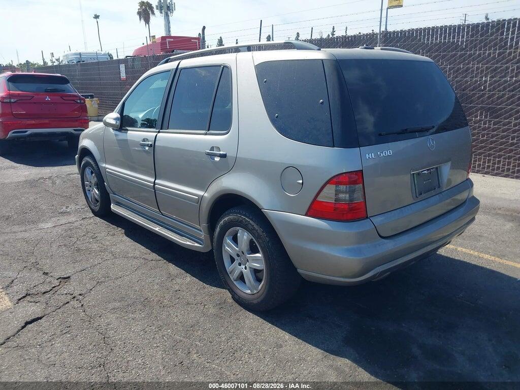 4JGAB75E35A552276 2005 MERCEDES-BENZ ML 500 photo no. 3