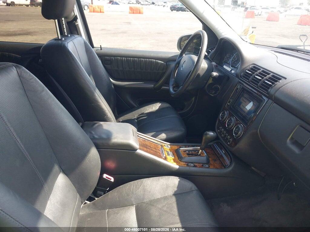 4JGAB75E35A552276 2005 MERCEDES-BENZ ML 500 photo no. 5