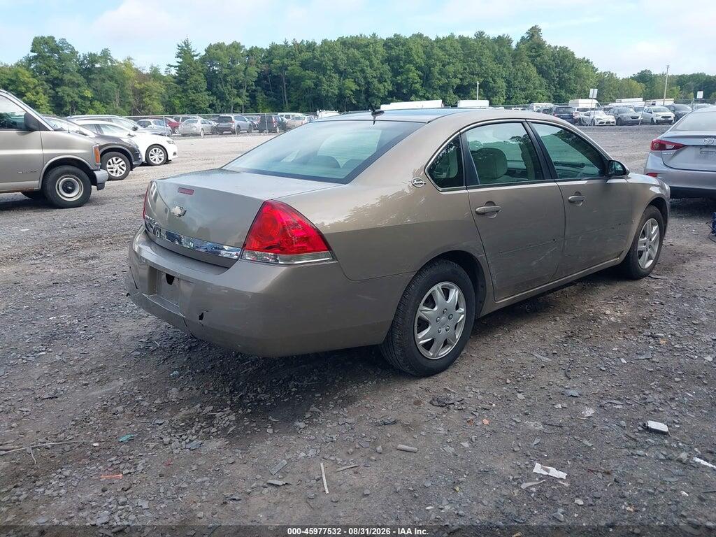 2G1WB58N979272248 2007 CHEVROLET IMPALA photo no. 4