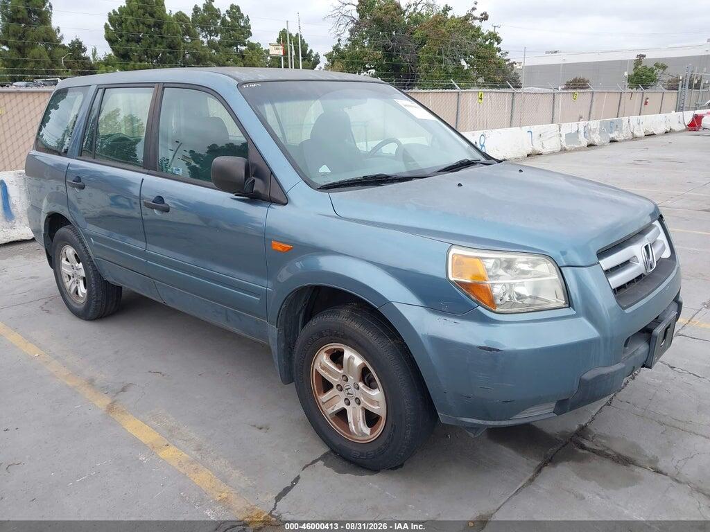 2006 HONDA PILOT 5FNYF281X6B052157