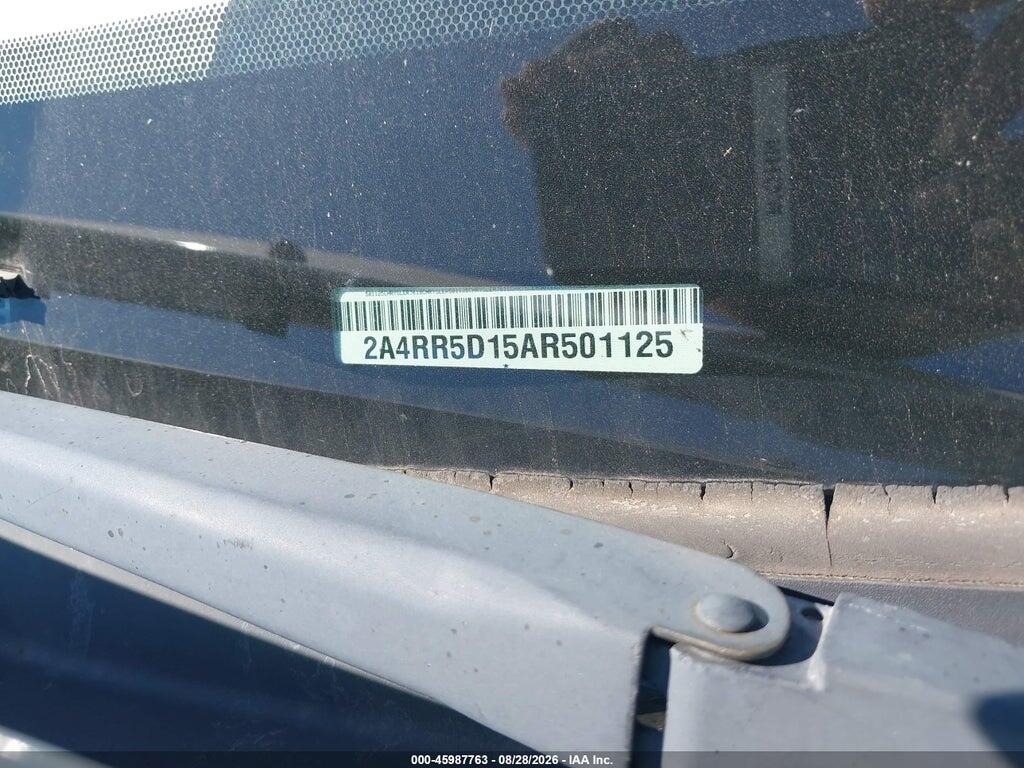 2A4RR5D15AR501125 2010 CHRYSLER TOWN & COUNTRY photo no. 9