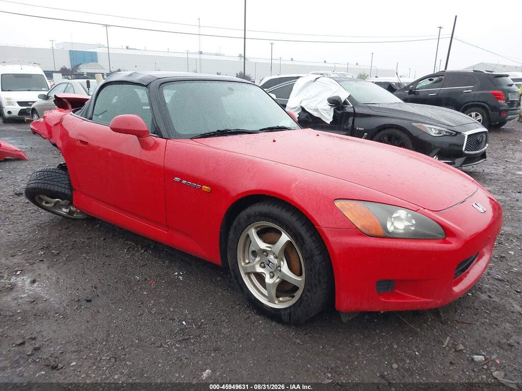 2003 HONDA S2000 JHMAP11423T004625