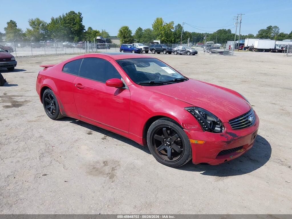 2003 INFINITI G35 JNKCV54E93M212943
