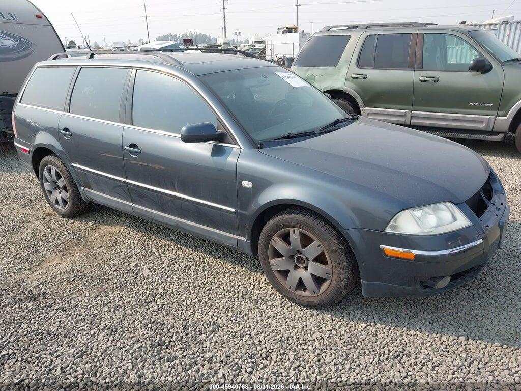 2003 VOLKSWAGEN PASSAT WVWYH63B53E142928