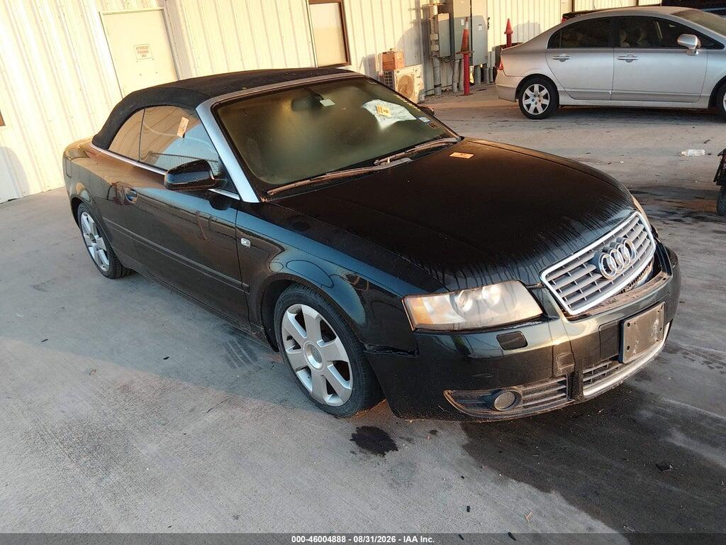 2004 AUDI A4 WAUAC48H44K015878
