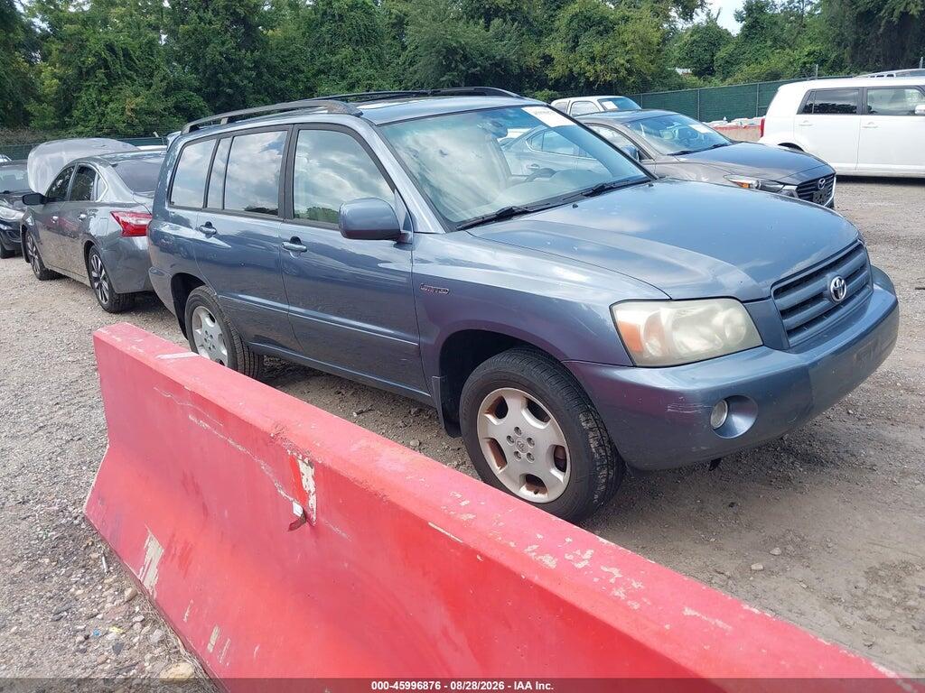 2004 TOYOTA HIGHLANDER JTEEP21A040025745