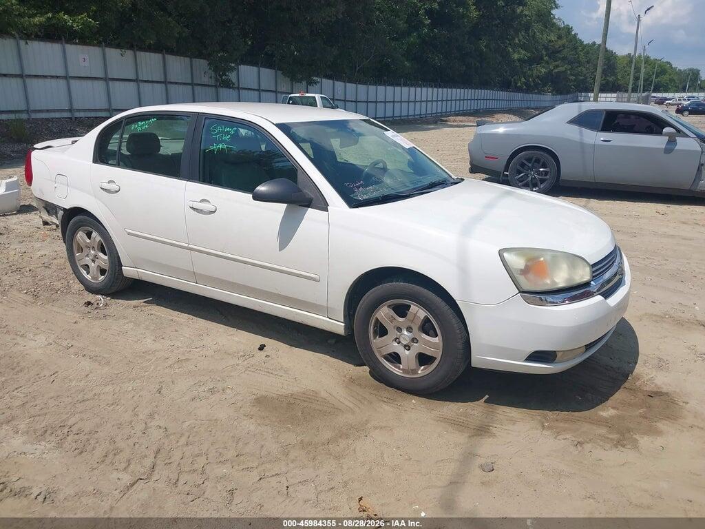 2005 CHEVROLET MALIBU 1G1ZU54885F103625