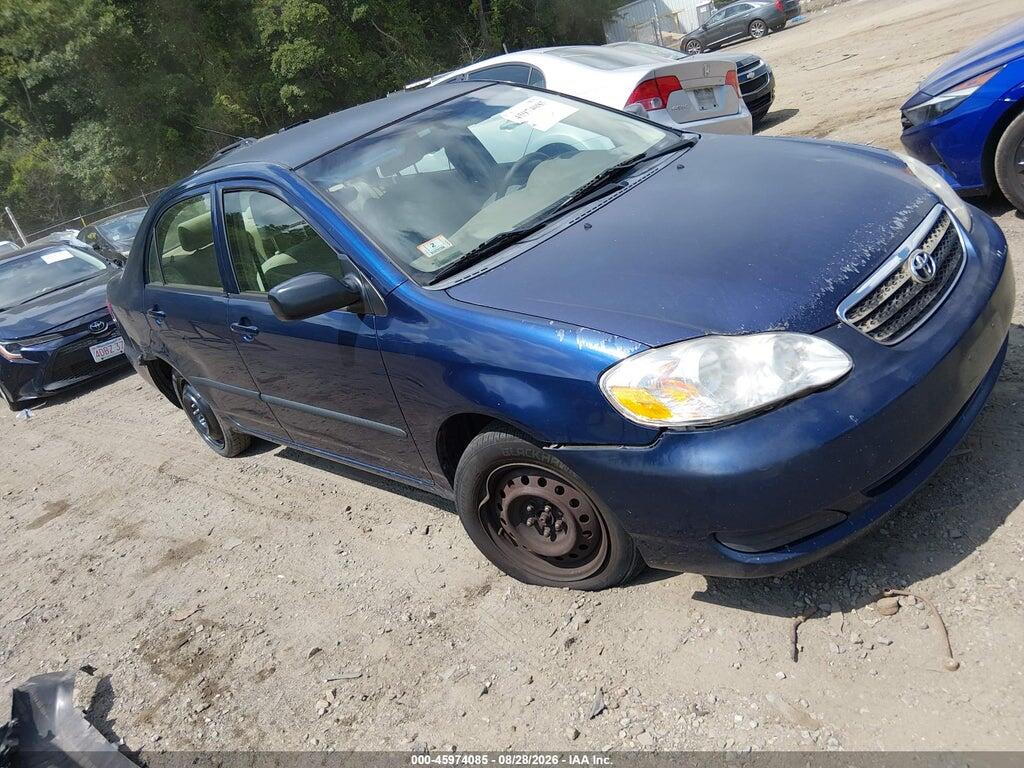 2005 TOYOTA COROLLA JTDBR32E052064186