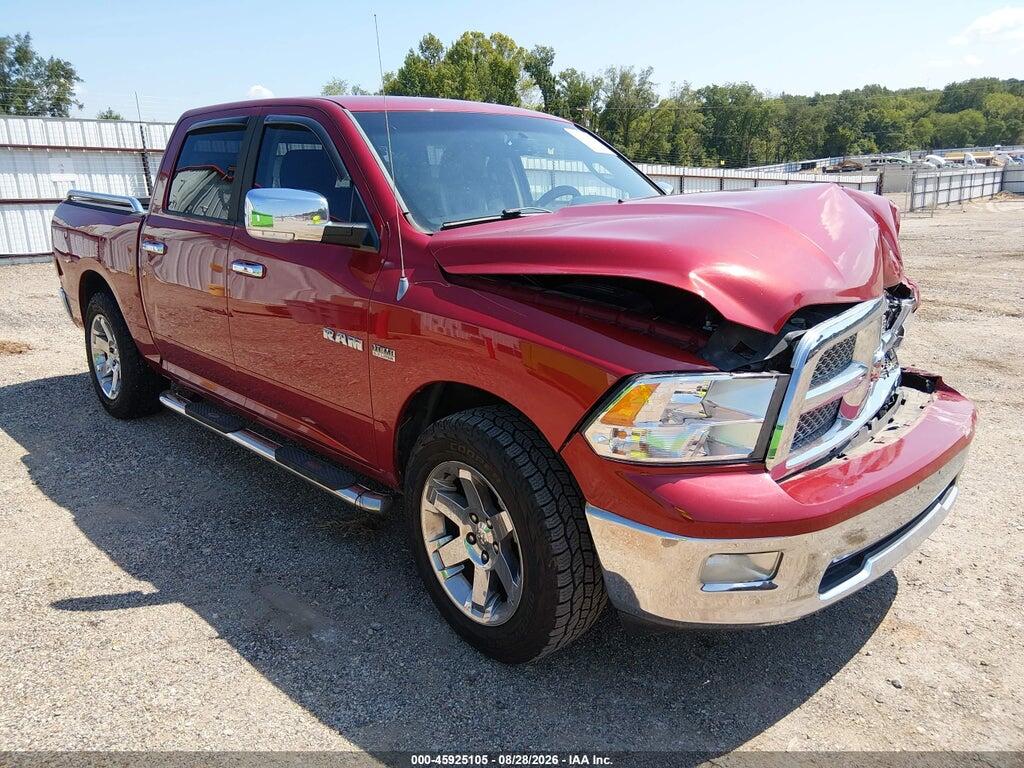 2010 DODGE RAM 1500 1D7RB1CT8AS242074