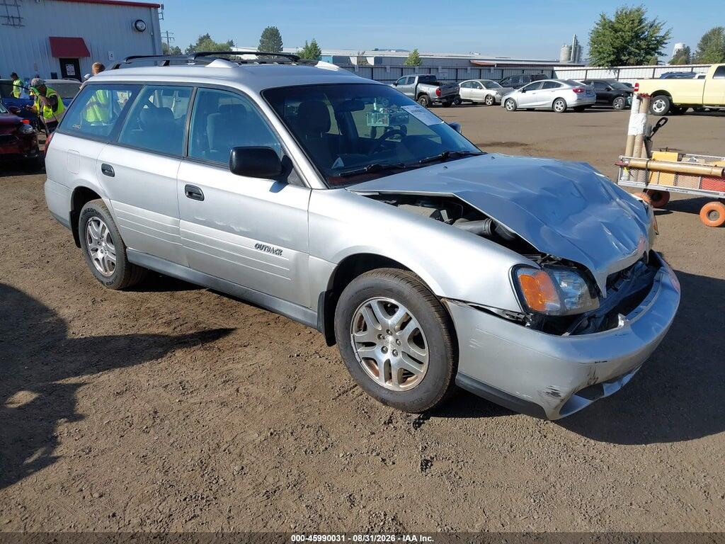 2004 SUBARU OUTBACK 4S3BH675X47627744