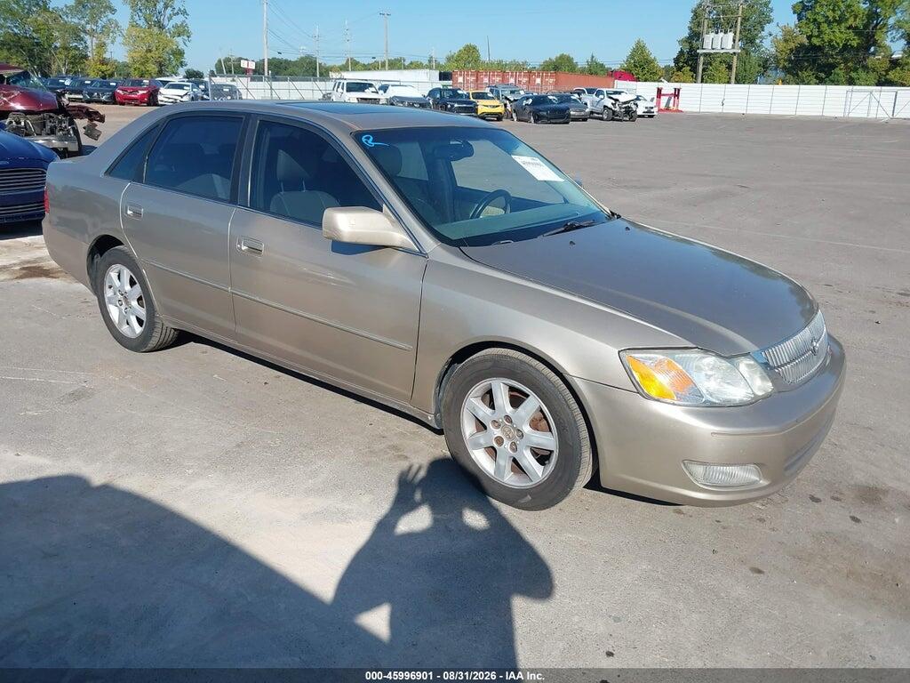 2001 TOYOTA AVALON 4T1BF28B11U149466
