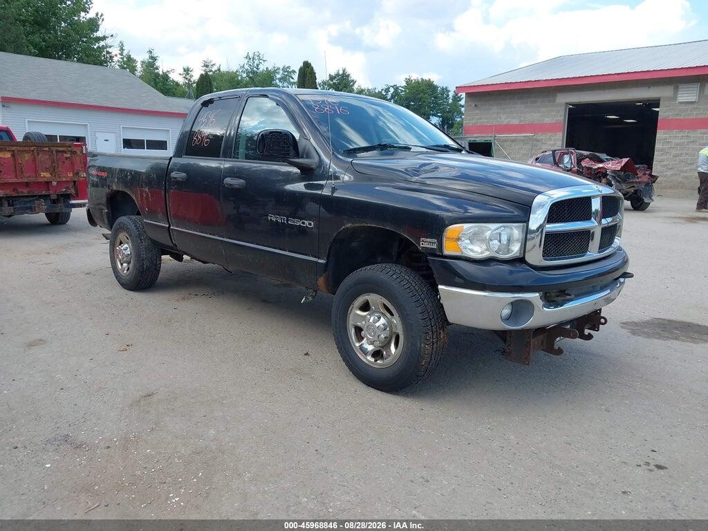 2004 DODGE RAM 2500 3D7KU28D74G115976