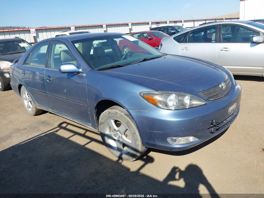 2004 TOYOTA CAMRY JTDBE30K740258180