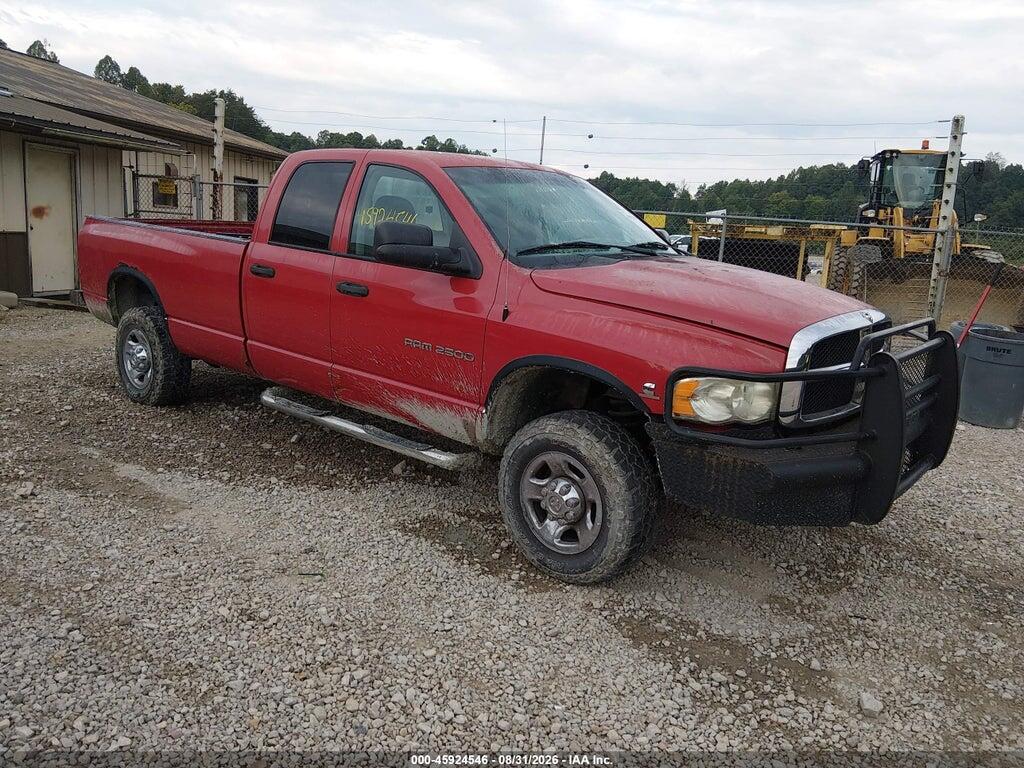 2004 DODGE RAM 2500 3D7KU28C94G136450