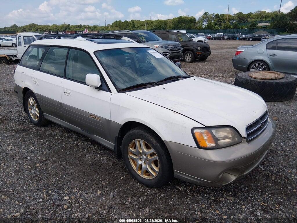 2001 SUBARU OUTBACK 4S3BH686117609801