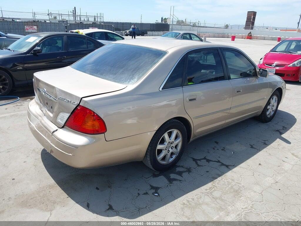 4T1BF28B02U212428 2002 TOYOTA AVALON photo no. 4