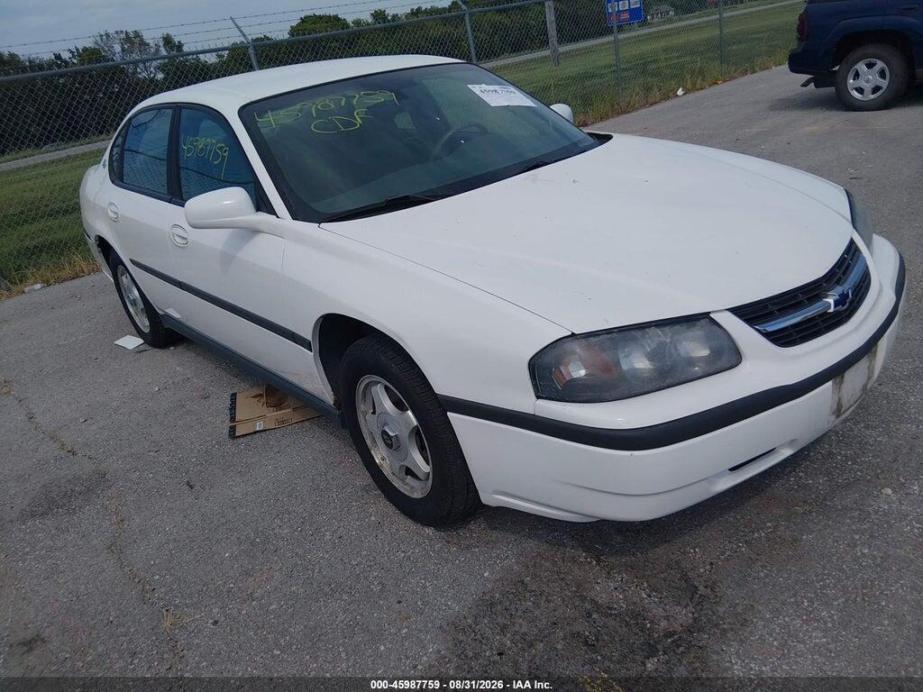 2002 CHEVROLET IMPALA 2G1WF55E729154636