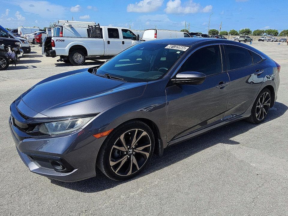 2021 HONDA CIVIC 2HGFC2F87MH520077