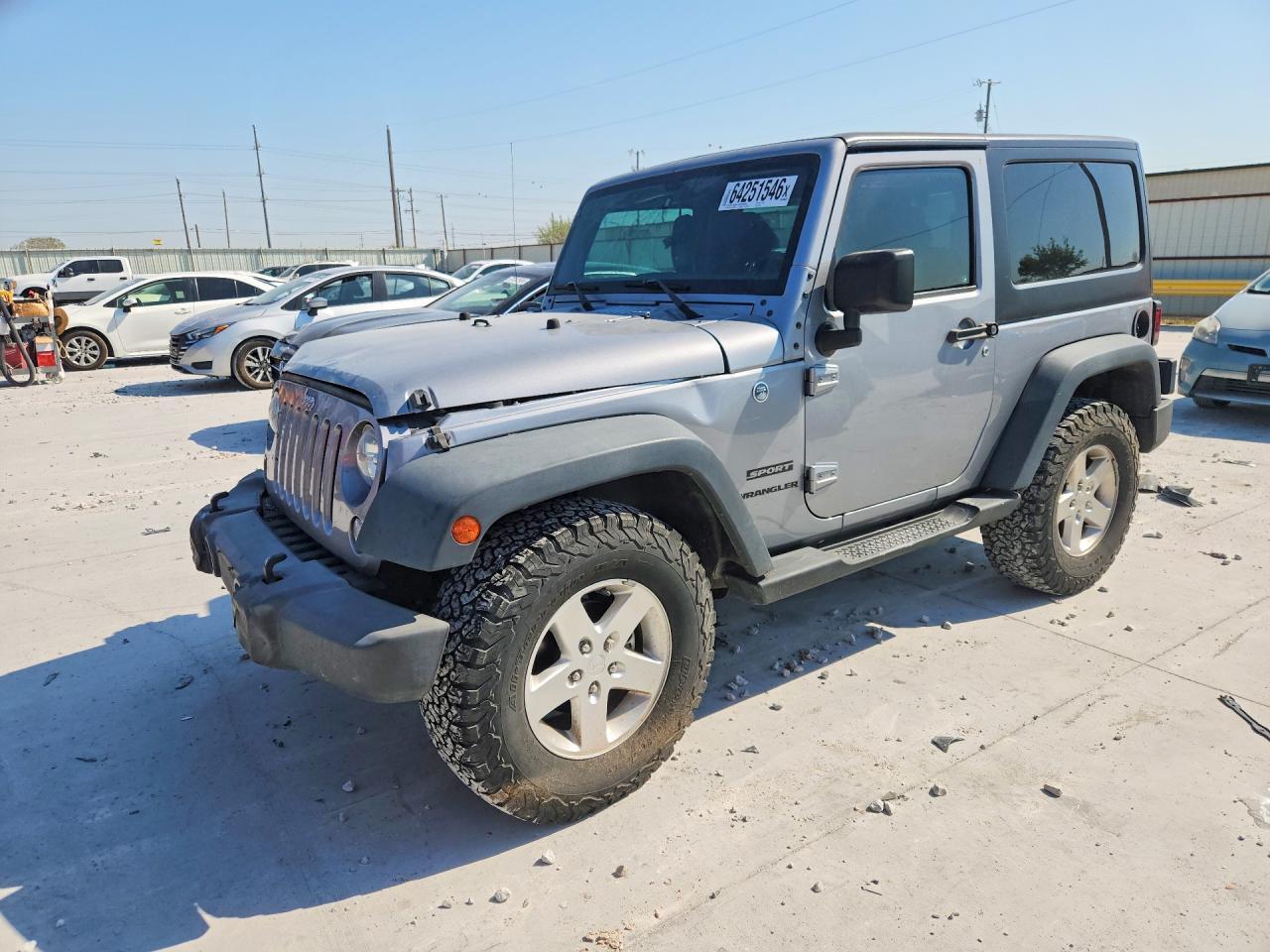 2016 JEEP WRANGLER 1C4AJWAG5GL120160