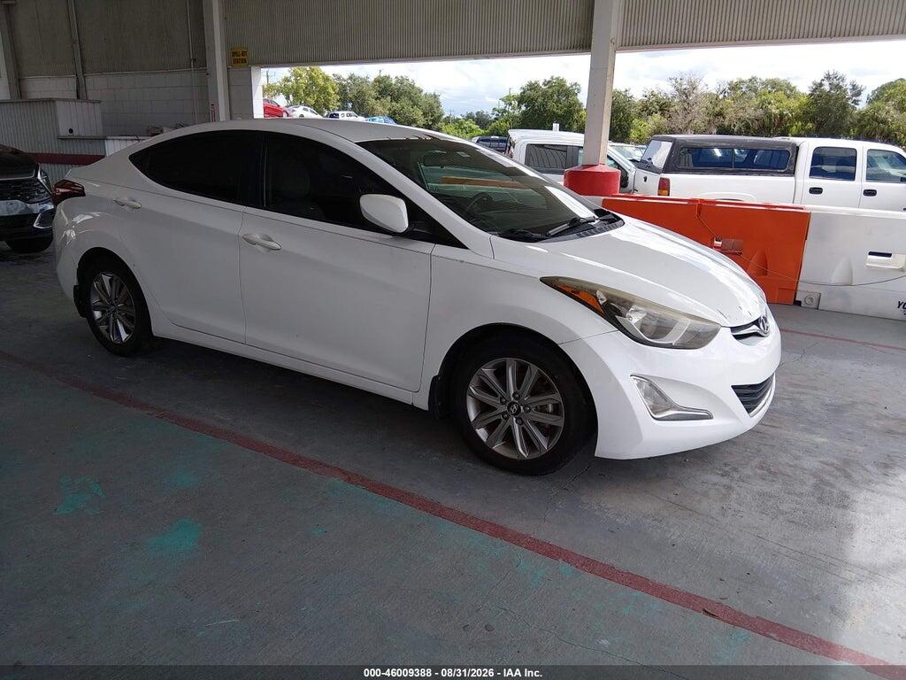 2014 HYUNDAI ELANTRA 5NPDH4AE1EH461312