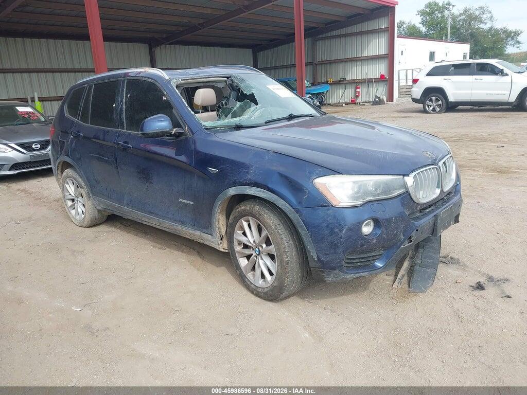 2017 BMW X3 5UXWX9C32H0W76847