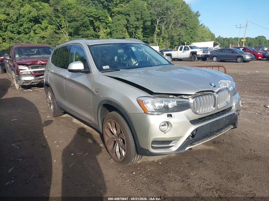 2017 BMW X3 5UXWX9C50H0T15618