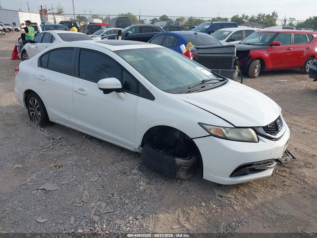 2014 HONDA CIVIC 2HGFB2F85EH538985