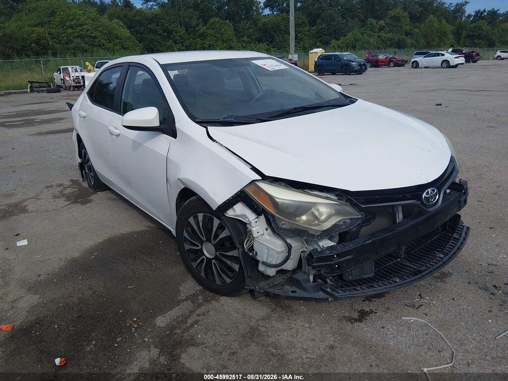 2016 TOYOTA COROLLA 2T1BURHE5GC481817