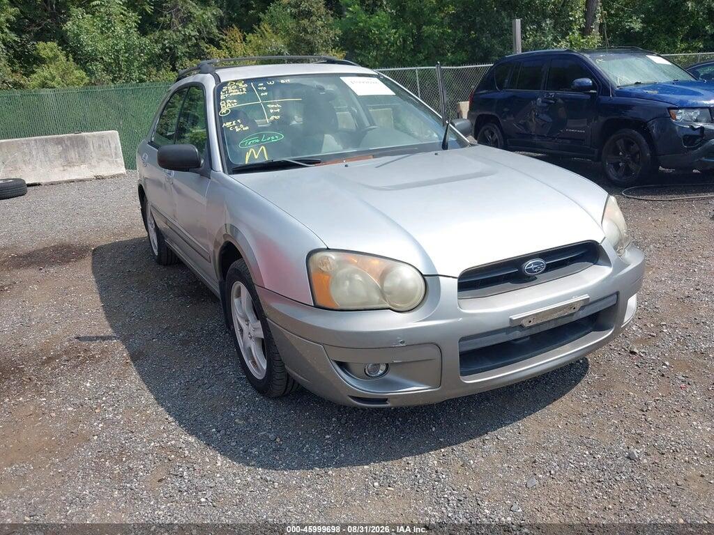2004 SUBARU IMPREZA OUTBACK SPORT JF1GG68584H817470