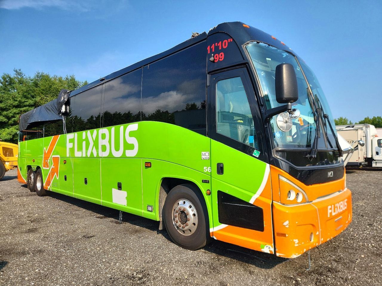 2019 MOTOR COACH INDUSTRIES TRANSIT BUS 2MG3JMBA6KW069234