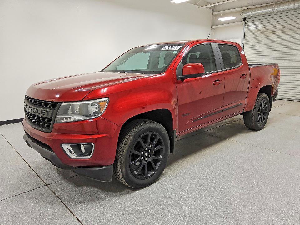 2019 CHEVROLET COLORADO 1GCGTCEN8K1316982