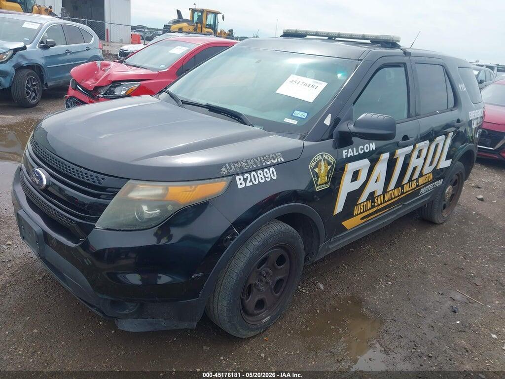1FM5K8AR1EGB96147 2014 FORD UTILITY POLICE INTERCEPTOR photo no. 2