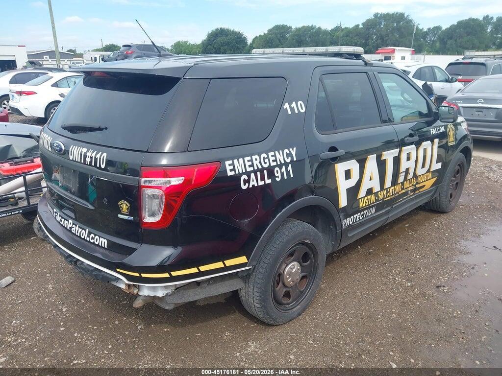 1FM5K8AR1EGB96147 2014 FORD UTILITY POLICE INTERCEPTOR photo no. 4