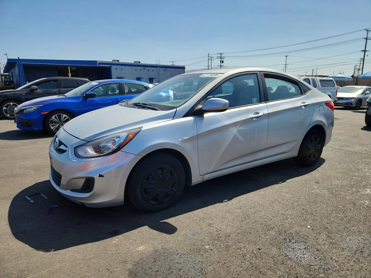 2014 HYUNDAI ACCENT KMHCT4AEXEU620114