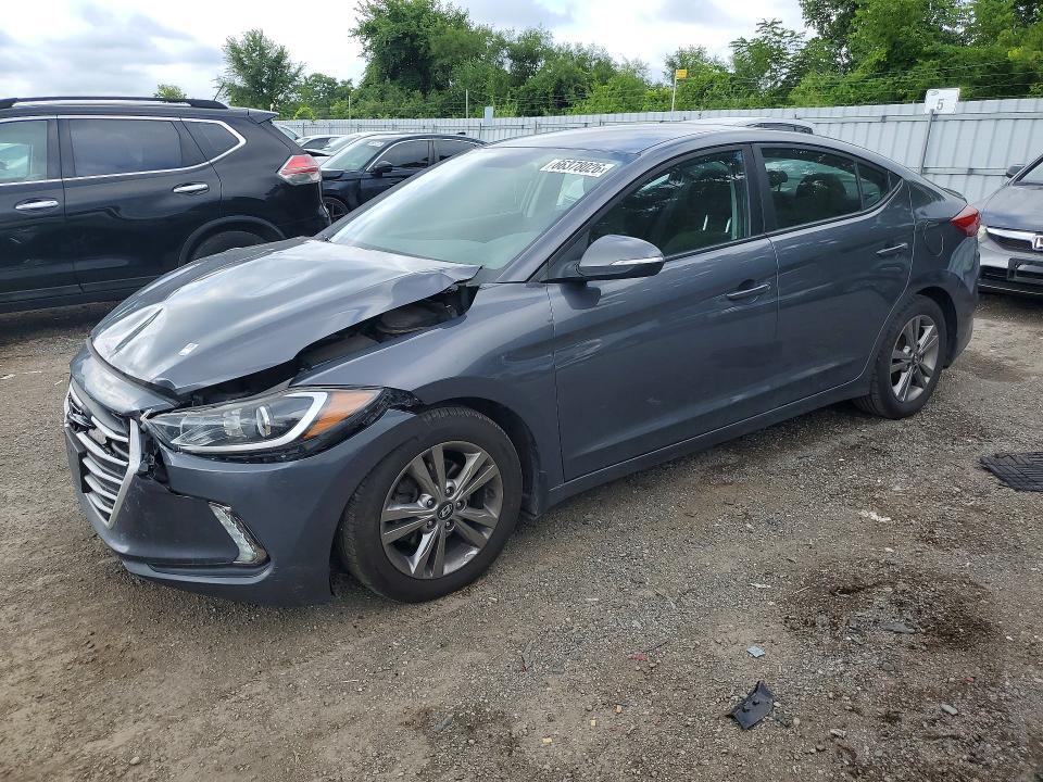 2018 HYUNDAI ELANTRA KMHD84LF4JU517695