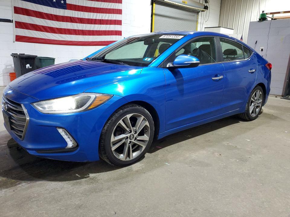 2017 HYUNDAI ELANTRA KMHD84LF6HU284171