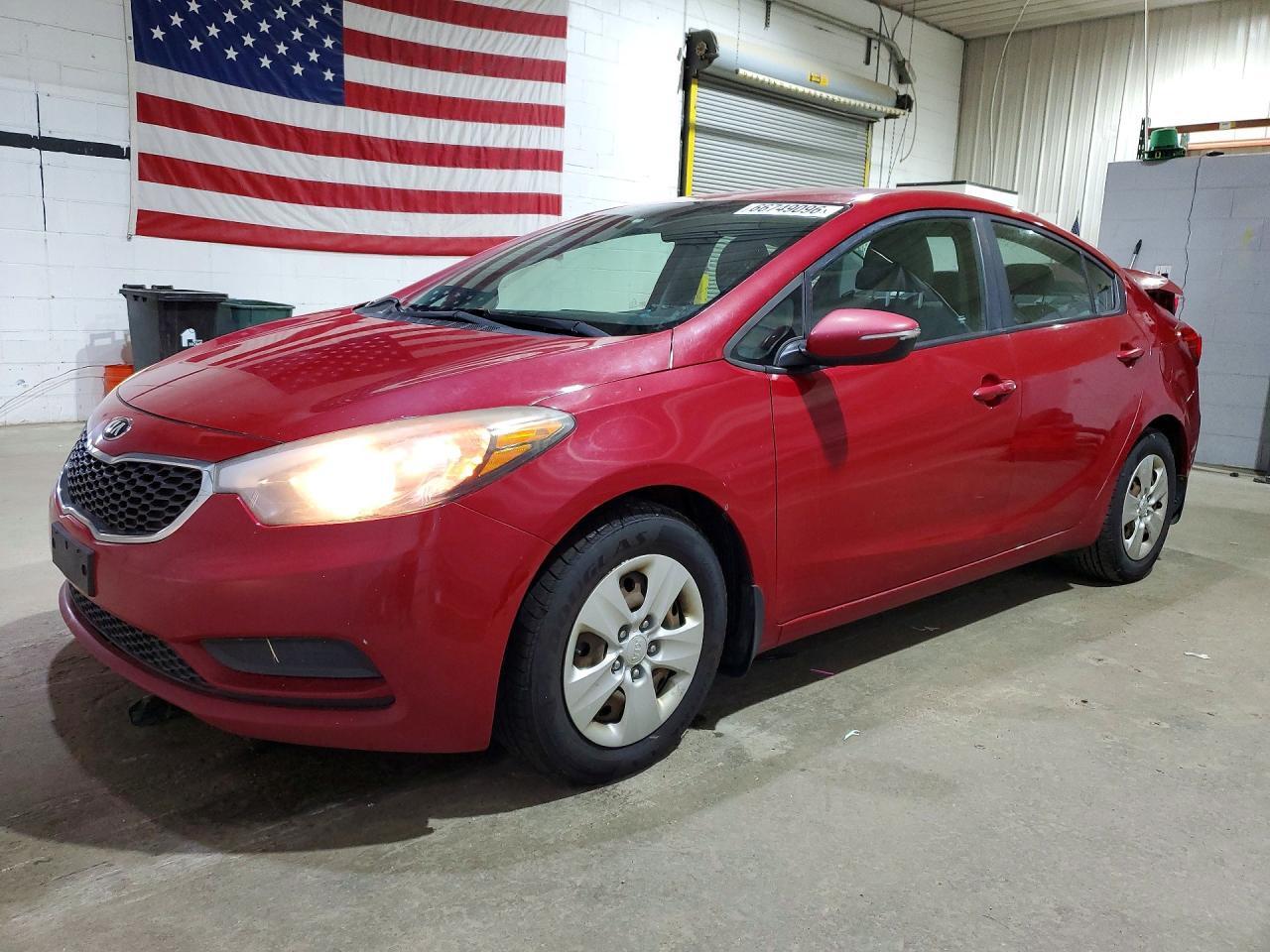 2016 KIA FORTE KNAFX4A63G5497863