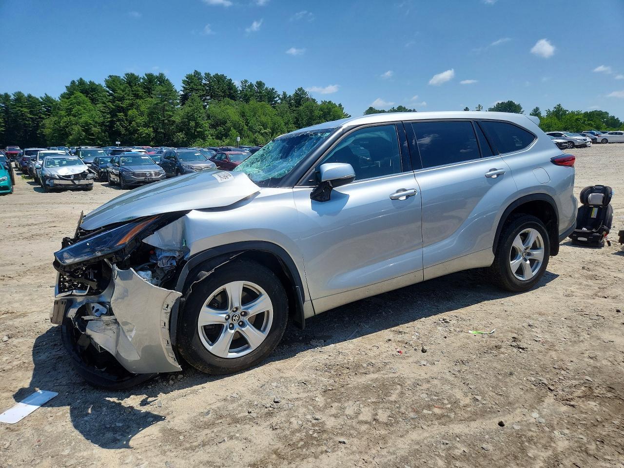 2021 TOYOTA HIGHLANDER 5TDBZRBH8MS083332