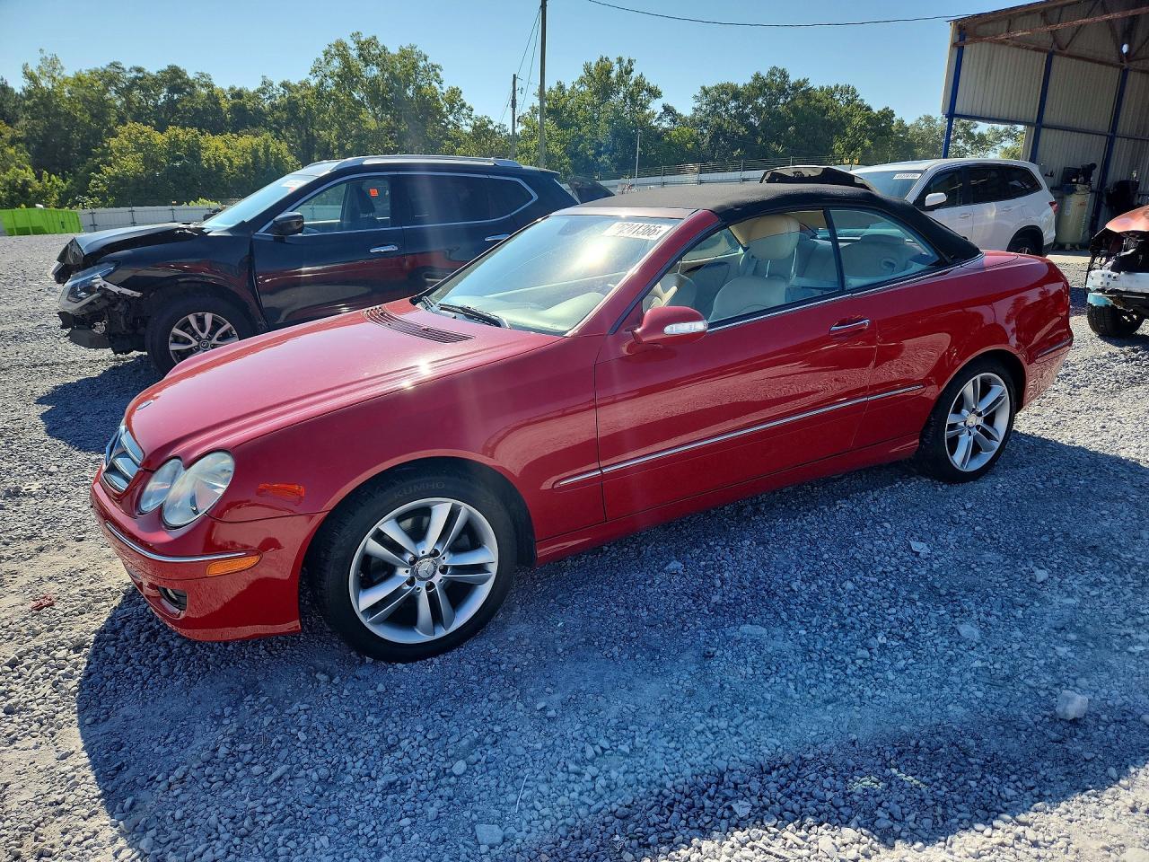 2008 MERCEDES-BENZ CLK WDBTK56F28F243395