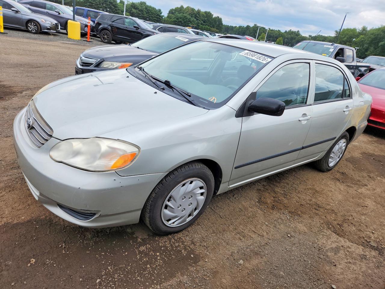 2003 TOYOTA COROLLA 2T1BR32E43C142953