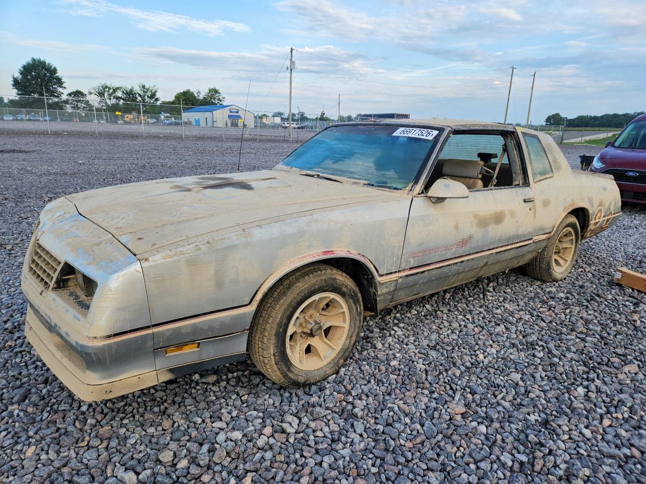 1986 CHEVROLET MONTE CARLO 1G1GZ37G4GR159885