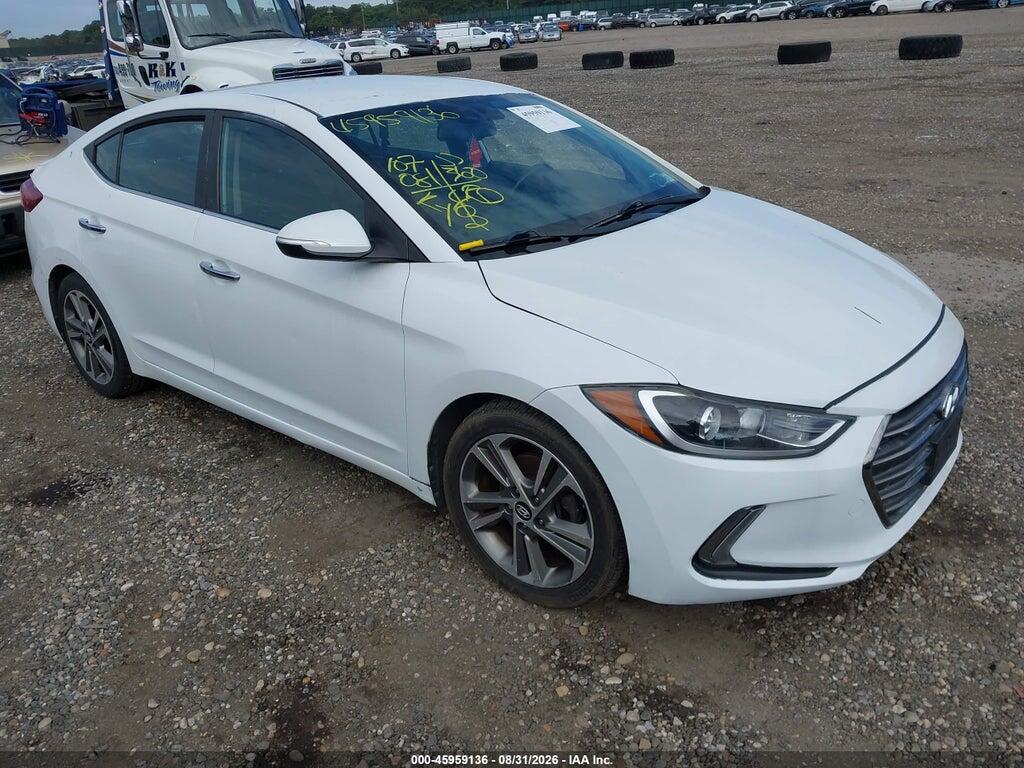 2017 HYUNDAI ELANTRA 5NPD84LF6HH005381