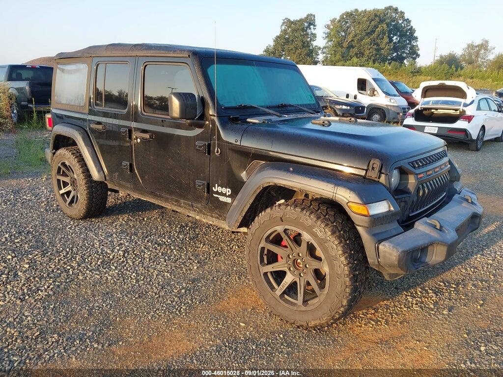 2018 JEEP WRANGLER UNLIMITED 1C4HJXDG4JW167623